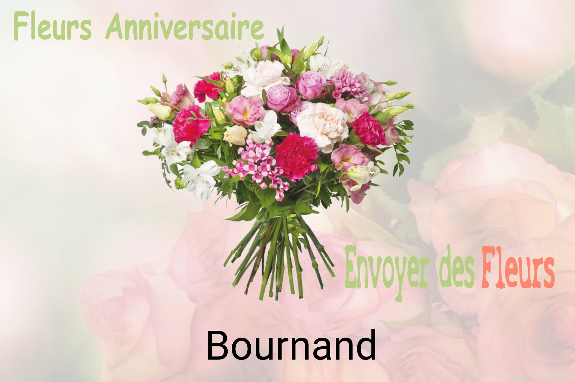Bouquet de fleurs d’anniversaire livré à Bournand